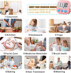 Timer for Kids Teachers Supplies Digital Kitchen Timers for Cooking Large - Image 2
