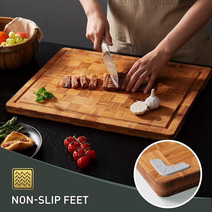 XXX Large Bamboo Cutting Board - Image 3