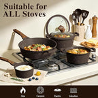 Umite Chef 26PCS Pots and Pans Set Non Stick, Nonstick Cookware Sets, Induction - Image 6