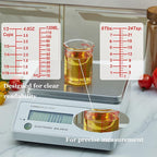 120 ML/4OZ High Borosilicate Glass Measuring Cup-V-Shaped Spout, Glass - Image 3