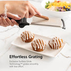 CUISIPRO Surface Glide Technology Stainless Steel Folding Handle Grater - Image 3