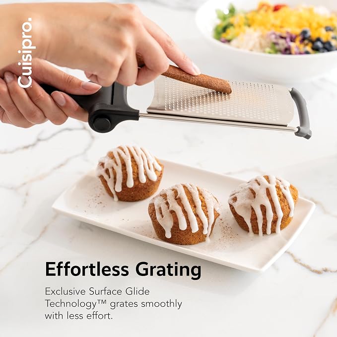 CUISIPRO Surface Glide Technology Stainless Steel Folding Handle Grater - Image 3
