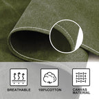 OUNLEN Chef Apron for Men Women Canvas Aprons - Image 4