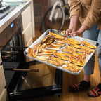 P&P CHEF 19.6 Inch Baking Cookie Sheet, Oven Pan Tray Stainless Steel Sheet Pan - Image 4