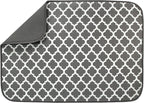 S&T INC. Dish Drying Mat XL, 18” x 24”, Absorbent Microfiber Kitchen Counter Mat by STINC