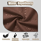 TOSHE Kitchen Apron Waterdrop Resistant Cotton Apron - Image 4