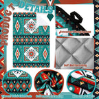 Jingmore 6 Pcs Kitchen Decor Set Accessorie Farmhouse Kitchen Towels Pot - Image 5