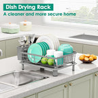 GAOKASE Dish Drying Rack, Stainless Steel-Dish Rack, Dish Racks - Image 6
