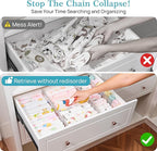 Vtopmart 8 Pack 4" Regular Upgrade Drawer Dividers - Image 3