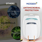 Neoflam Microban Protection Cutting Board 3 Piece Set, Stain & Odor/BPA Free - Image 3