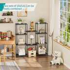 SINGAYE Metal Shelves Wire Shelving：Storage Rack Standing Units Shelf - Image 5