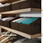 Homsorout Closet Baskets for Shelves Trapezoid - Image 3