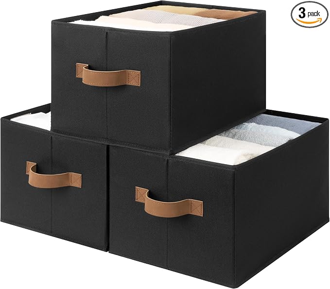 StorageWorks Storage Bins for Shelves, Closet Organizers and Storage Baskets by StorageWorks