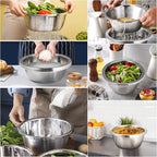 Colander 304 Stainless Steel 4-quart - Image 6