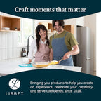 Libbey Baker’s Premium 2 Piece Glass Baking Dish Set, Stackable Casserole Dish - Image 6