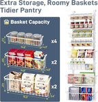 Over The Door Pantry Organizer, 8-Tier Over The Door Organizer - Image 5