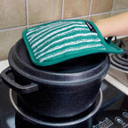 Alselo Silicone Pot Holders Set of 3 Heat Resistant & Non Slip Potholders - Image 5