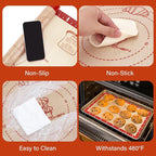 Extra Thick Silicone Baking Mat - Image 4