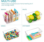 Vtopmart Clear Plastic Storage Bins, Countertops, Freezer Organization and - Image 7