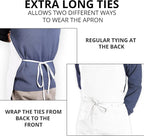 Utopia Kitchen 2 Pack Bib Apron, Adjustable - Image 6