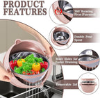 4-1 Strainer Bowl with Lid Set - Image 3