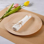 Pre Rolled Napkin and Bamboo Cutlery Set - Image 2