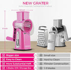 SUSTEAS Rotary Cheese Grater - Image 2