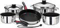 Magma 10 Piece Gourmet Nesting Stainless Steel Cookware Set by MagmaProducts