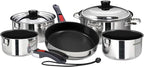 Magma 10 Piece Gourmet Nesting Stainless Steel Cookware Set by MagmaProducts