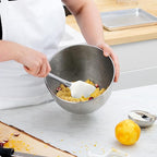 Tovolo Stainless Steel Handled Silicone Spatula Set of 5 White, Dishwasher Safe - Image 5