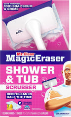 Mr. Clean Magic Eraser Shower & Tub Scrubber, Bathroom Cleaner, All in One - Image 11