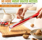 Spring Chef Premium Red Lemon Zester Grater - Image 6
