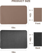 Dish Drying Mat for Kitchen Counter, Hide Stain Anti Absorbent for Kitchen - Image 6