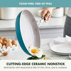 GreenPan Nova 10” Frying Pan Skillet and 4.37QT Sauté Pan - Image 3