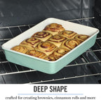 Martha Stewart Gallen 13 x 9 Inch Rectangular Nonstick Carbon Steel Cake and - Image 6