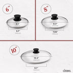 Cuisinel Cast Iron Skillet Set - Image 5
