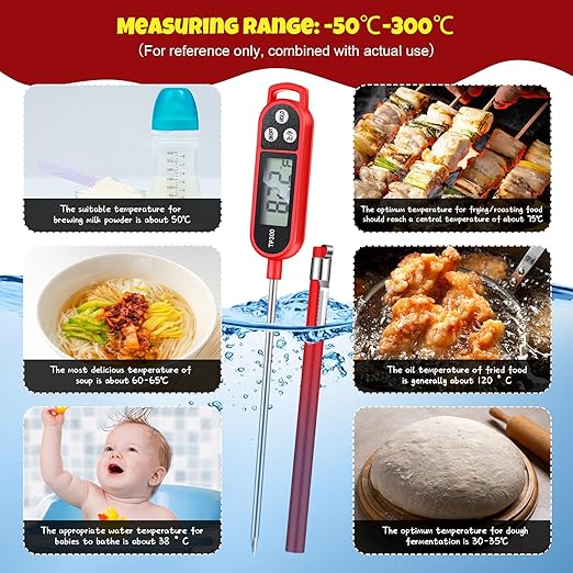 Copkim 6 Pcs Meat Thermometer Food Thermometer - Image 5