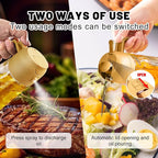 2 In 1 Oil Dispenser And Oil Sprayer, 16 Oz/470 Ml Oil Dispenser - Image 2