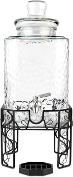 2.5 Gallon Glass Beverage Dispenser - Image 4