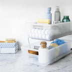 madesmart 2 Tier Bath Organizer, Undersink Storage - Image 2