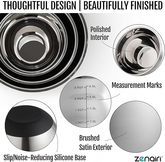 Premium Quality Stainless Steel Mixing Bowls - Image 4