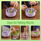 TEANAGOO 7-PCS Purple Matcha Whisk Set - Image 5
