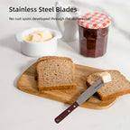 Straight Icing Spatula Stainless Steel Baking Set of 6" - Image 5
