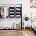 GRANNY SAYS 3-Shelf Closet Organizers and Storage, Foldable Hanging Closet - Image 2
