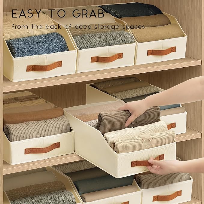 Homsorout Fabric Storage Bins for Organizing - Image 5