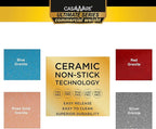 casaWare 15 x 10 x 3-Inch Ultimate Series Commercial Weight Ceramic Coated - Image 3