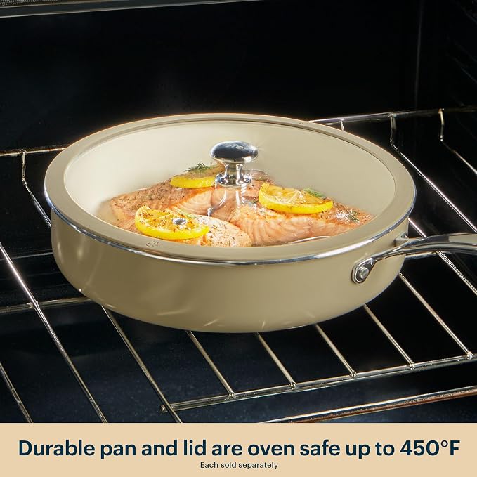 Pyrex 10-Inch Stock Pot Ceramic Cookware - Image 7