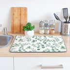 Zonon Dish Drying Mat for Kitchen Counter 16 x 24 Microfiber Absorbent Dish - Image 3