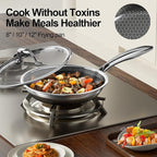 FogDream 10" 11" Stainless Steel Frying Pan - Image 3