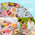 500pcs Plastic Bowl Covers Food Cover, Food Fresh Keeping Bags Elastic Reusable - Image 8